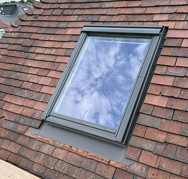 Velux skylight installation in Poole by Hurst Roofing